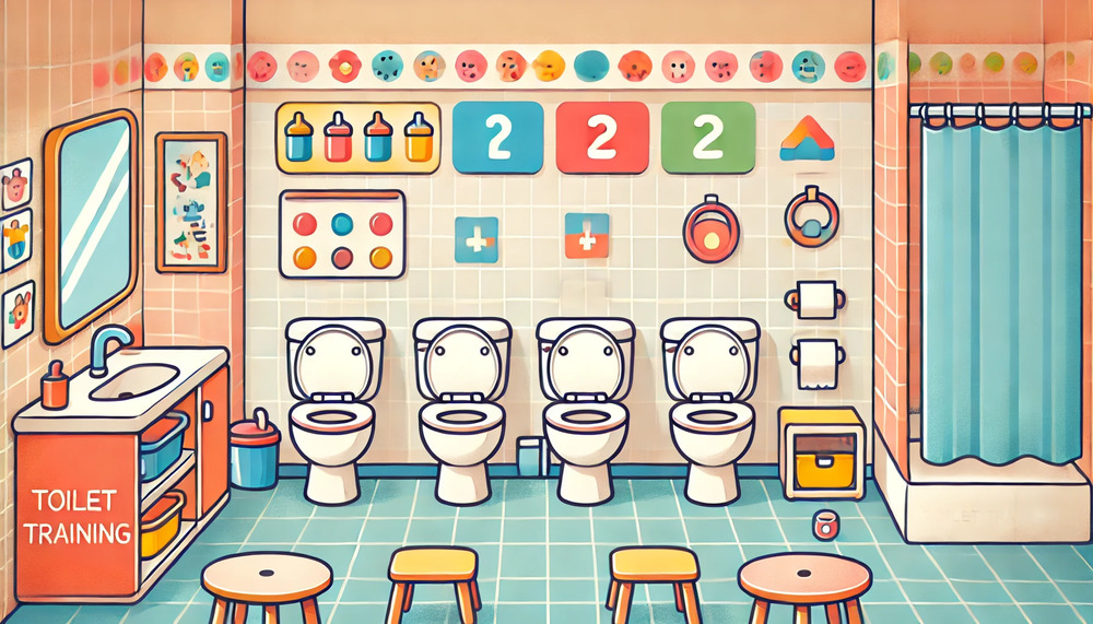 トイレトレーニングが完了する目安