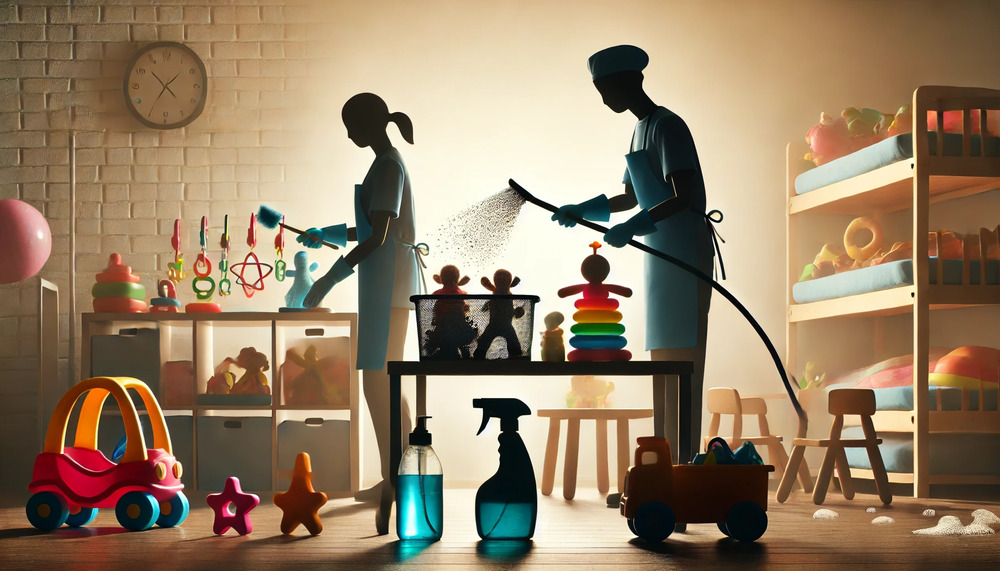 保育園のおもちゃの消毒方法とピューラックスの基礎知識